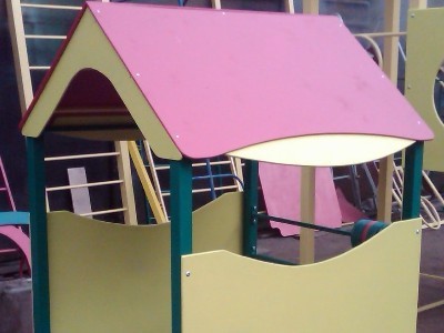 Теремок для детской площадки